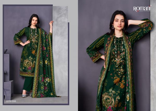 Romani Mareena Vol 12 Regular Cotton Designer Dress Material Collection